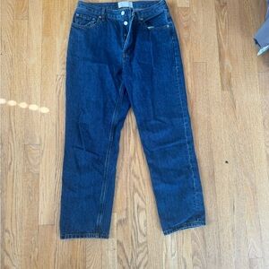 Everlane Deep Blue Organic Cotton Jeans